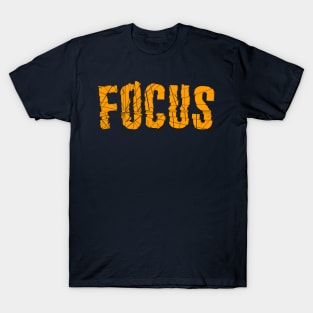 focus broken split effect T-Shirt